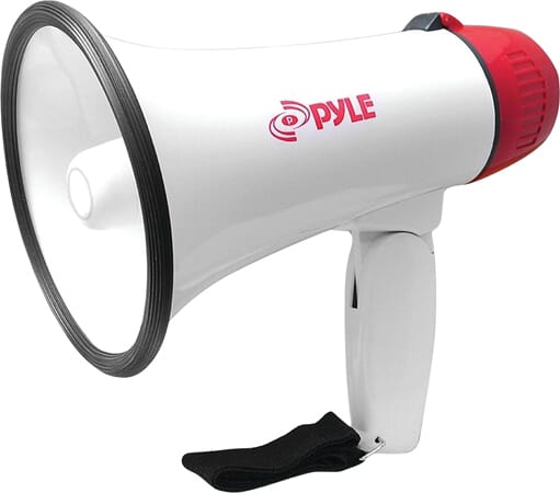 Portable Megaphone for Teen Leaders