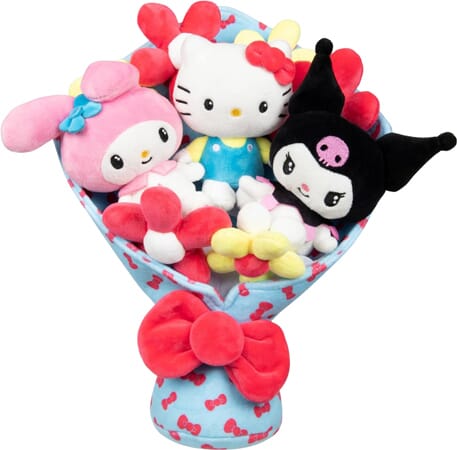 Hello Kitty Bouquet with Removable Plush Friends