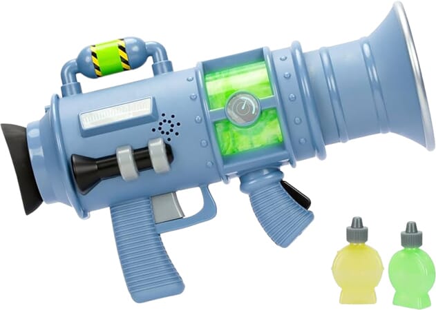 Blaster dei Minions con Anelli di Nebbia e Suoni