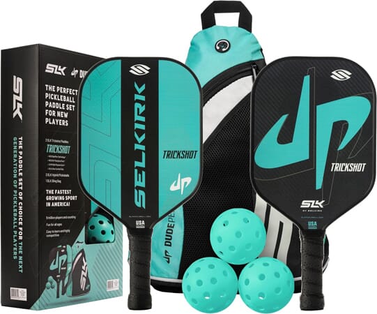 Pickleball Starter Set with Two Paddles