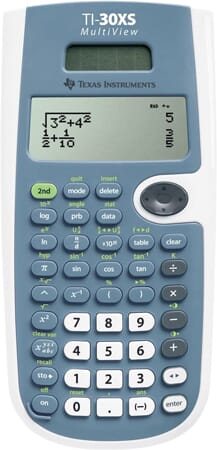 TI-30XS MultiView School Calculator
