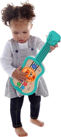 Wooden Touch-and-Play Ukulele