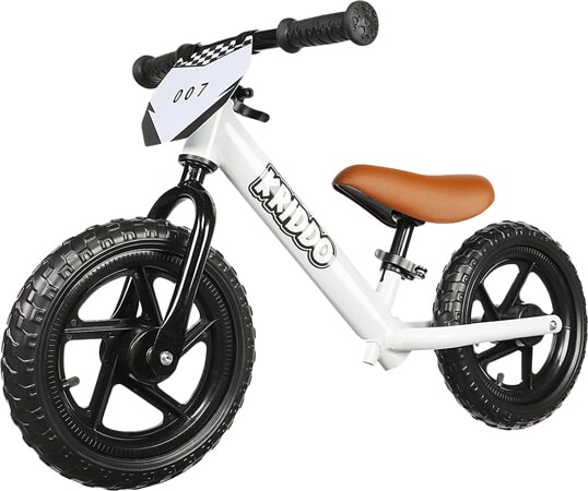 KRIDDO Bicicleta de Equilibrio con Placa Personalizable