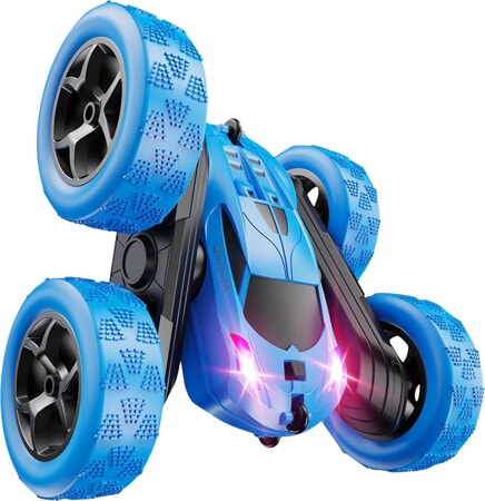 QUNREDA 4WD Stunt RC Auto mit Doppel-Akkus