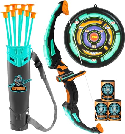 LED Light-Up Bow and Arrow Set
