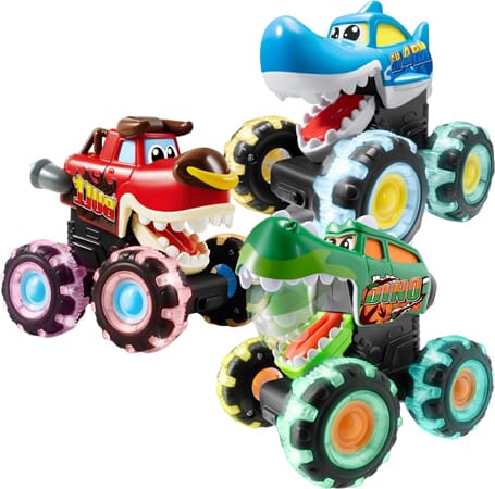 Monster Truck Animals (3-Pack)