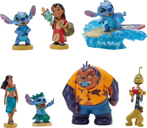 Disney Lilo & Stitch 7-teiliges Figuren-Spielset