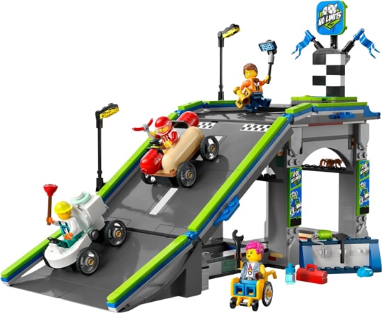 LEGO City Pista de Carreras con Rampa