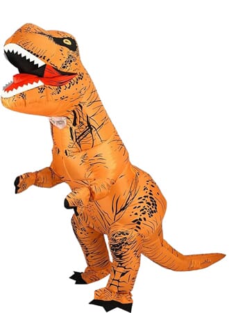 Costume Gonfiabile da Dinosauro T-Rex