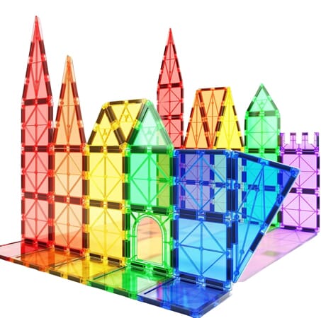 Magnetyczne Klocki Konstrukcyjne Coodoo - Zestaw Startowy (40 elementów)