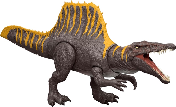 Spinosauro Jurassic World Figura con Attacco