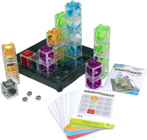 ThinkFun Gravity Maze - Juego de Lógica con Canicas