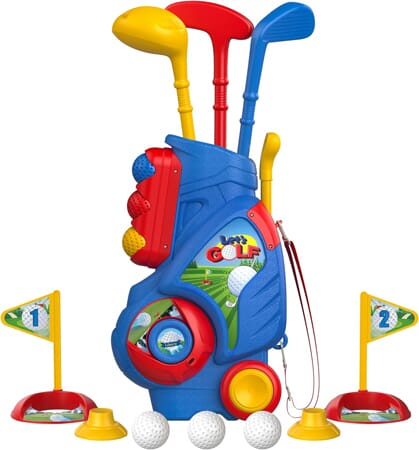 Set da golf per bambini con carrello