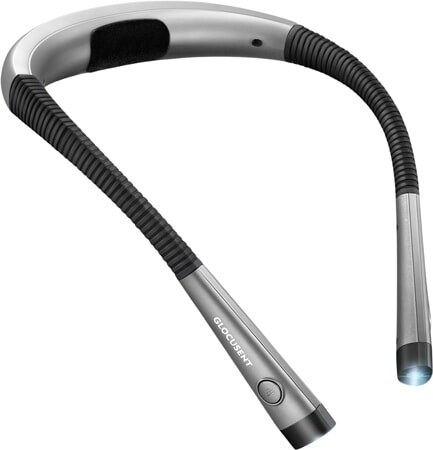 Glocusent läslampa uppladdningsbar