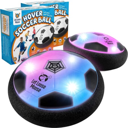 LED-fotboll med sväveffekt - 2-pack
