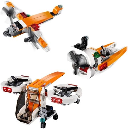 LEGO Creator 3in1 set costruzioni Drone Explorer