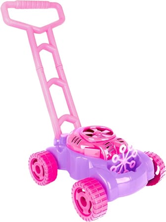 Bubble Lawn Mower Push Toy