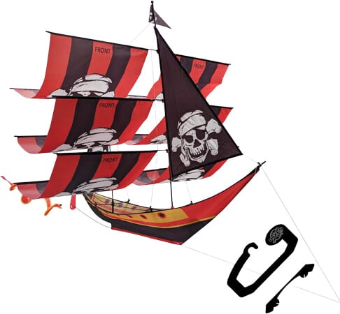 WindNSun SuperSize 3D Pirate Ship or Dragon Kite