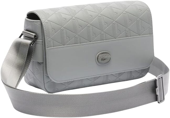 Torebka crossbody z monogramem Lacoste