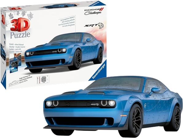 Puzzle 3D Dodge Challenger Ravensburger 108 pièces