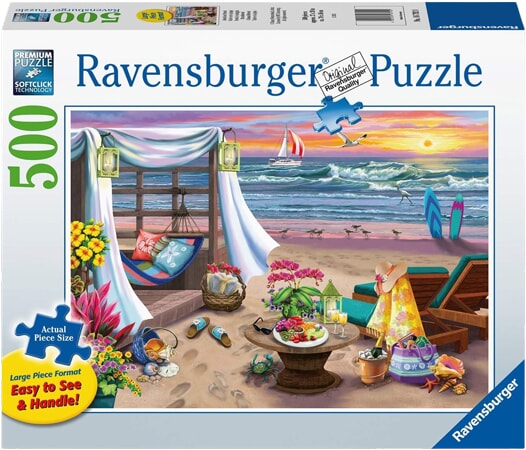 Ravensburger Cabana Retreat 500-Piece Puzzle