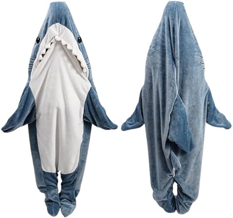 Shark Blanket Hoodie Onesie