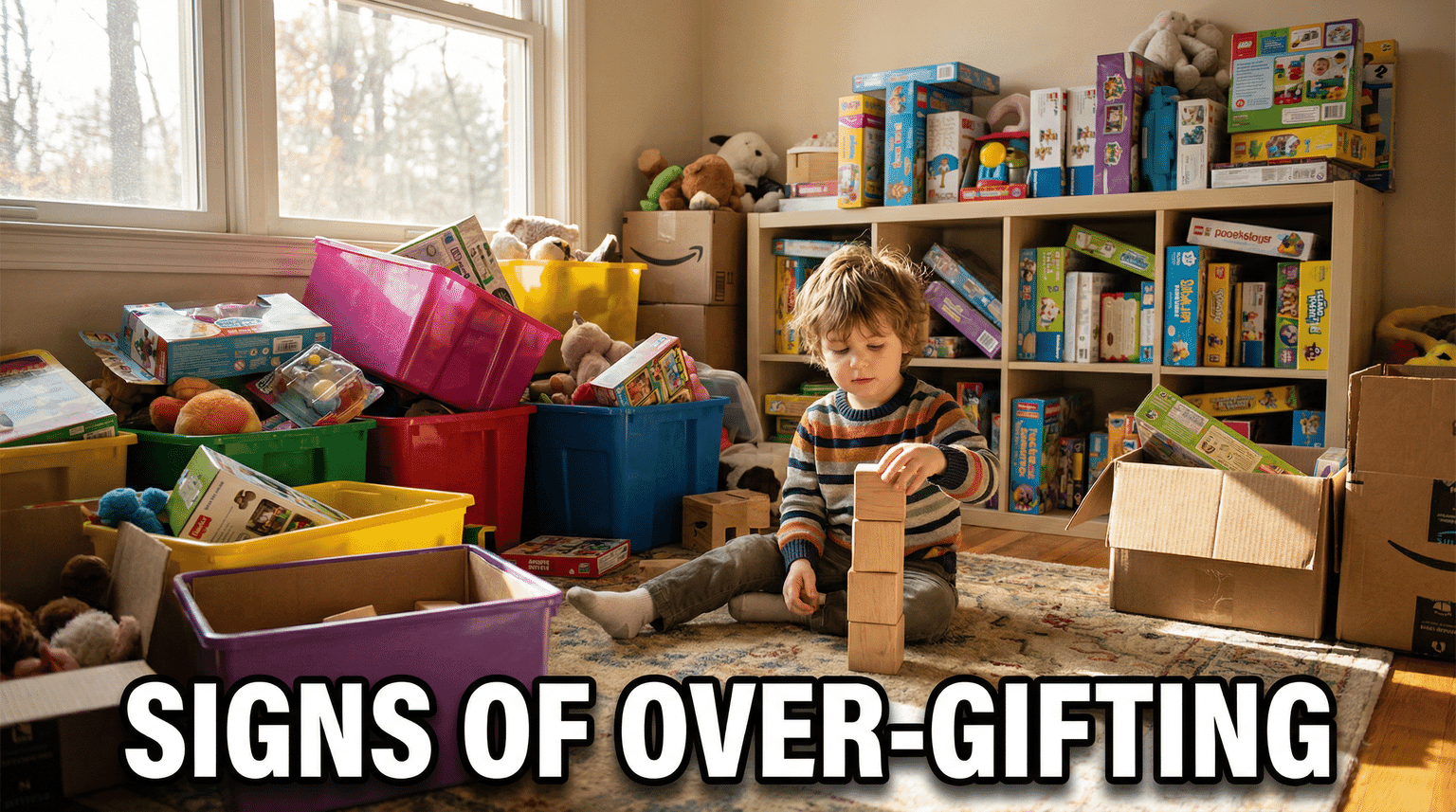Signs You’re Over-Gifting Your Kids (And What to Do)