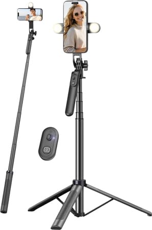 Kit completo per vlogging con face tracking e microfoni wireless