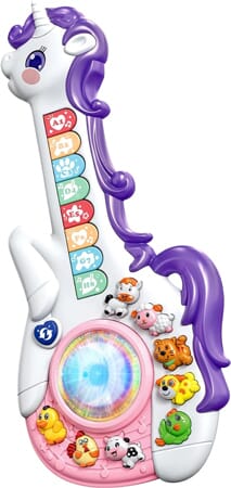 Musical Unicorn Guitar for Toddlers