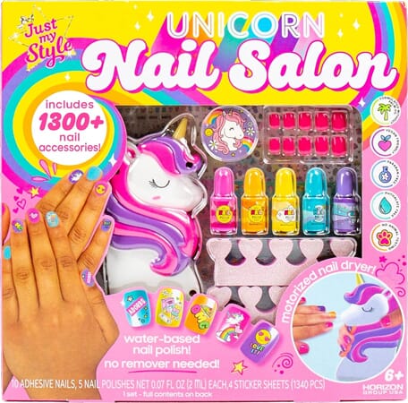 Kit nail art unicorno arcobaleno