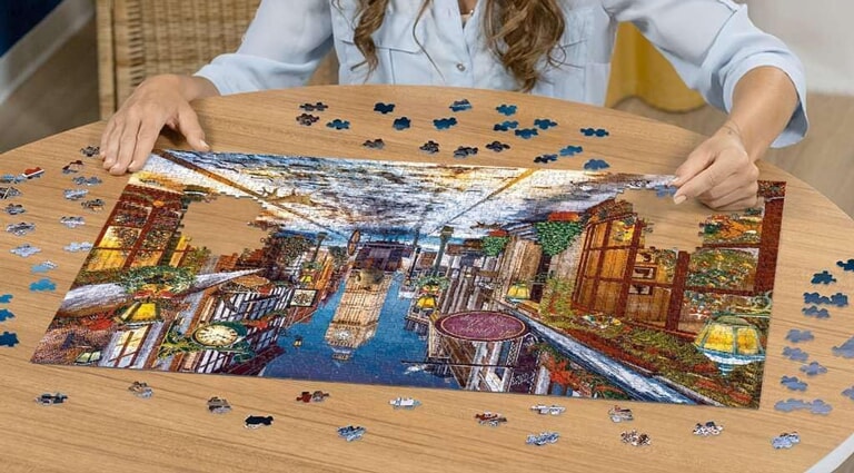 Puzzle świąteczne Ravensburger 1000 elementów