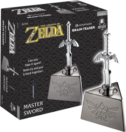 Legend of Zelda Master Sword Metall-Puzzle